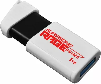 USB memorje PATRIOT Supersonic Rage Prime 1TB USB 3.2 Gen 2 600MB/s, e bardhë