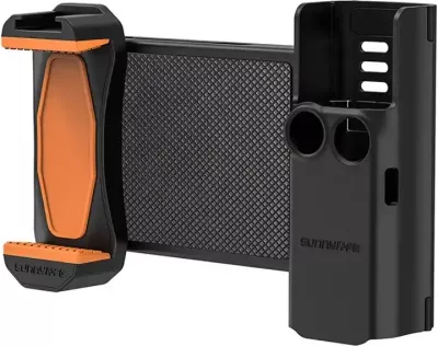 Mbajtës telefoni me kuti magazinimi Sunnylife OP3-AD744 për DJI Osmo Pocket 3, zi-portokalli