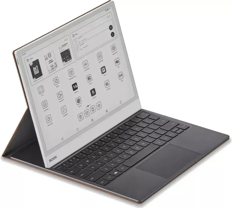Mbështjellës me tastierë magnetike për Onyx Boox Note Max, ONYX, lëkurë organike, bronzi