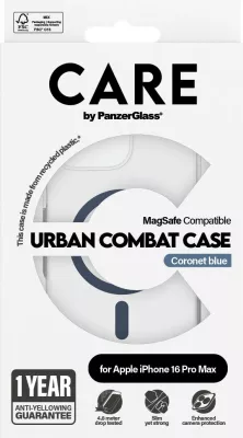 Mbështjellës PanzerGlass CARE Case Flagship MagSAFE për iPhone 16 Pro Max, transparent