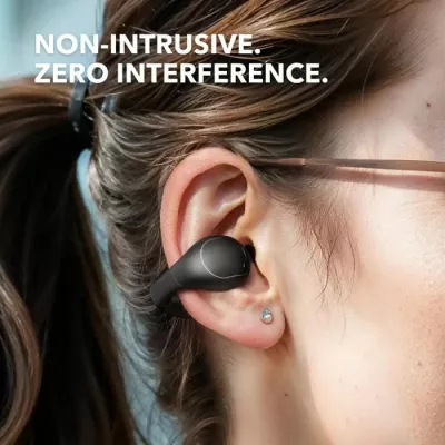 Kufje Anker Soundcore C40i (A3331GZ1) wireless Bluetooth 5.4 open-ear me klips, IPX4, Gri