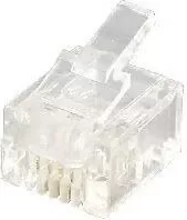 Plug telefoni EQUIP RJ-12 6P4C transparent
