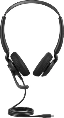Kufje Jabra Engage 50 II, USB-C UC Stereo, me kabllo, 63 g, të zeza