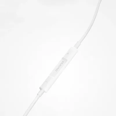 Kufje in-ear Dudao X14PROL-W1 me kabllo, Lightning, të bardha