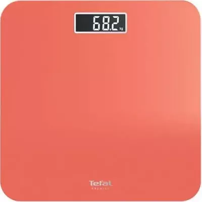 Peshore personale, Tefal, Premiss PP1803V0, kapacitet 160 kg, ekran LCD, xham i temperuar, portokalli