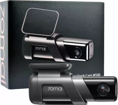 Kamerë regjistruese për veturë 70mai M500 128GB 170° GPS WiFi, gri