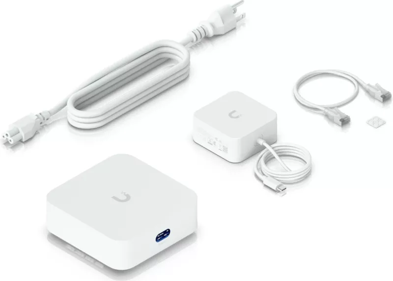 Gateway Ubiquiti UniFi Express 7, 3000 MB, WiFi 7, Bardhë
