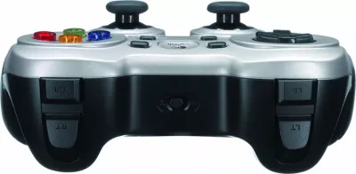 Gamepad Logitech F710 wireless USB, 12 butona programmabil, argjendt/zi