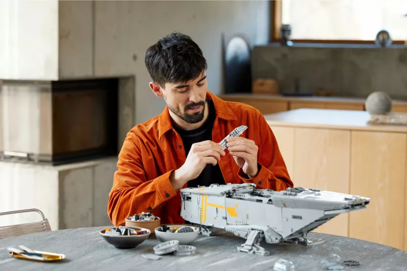 Set ndërtimi LEGO Star Wars The Razor Crest, 6187 pjesë, plastikë, shumëngjyrësh