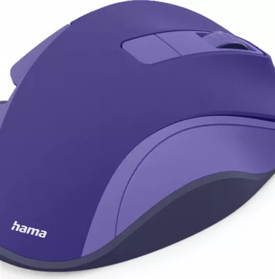 Maus Hama WM-500, pa kabllo, 1600 DPI, 6 butona, ngjyrë vjollcë