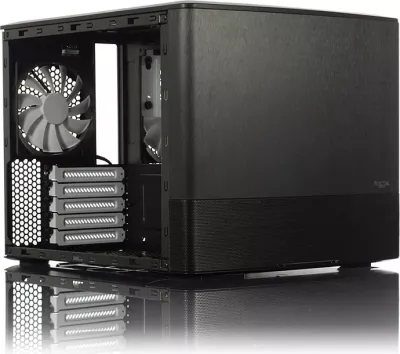 Kasë Fractal Design NODE 804, Cube, micro ATX, e zezë