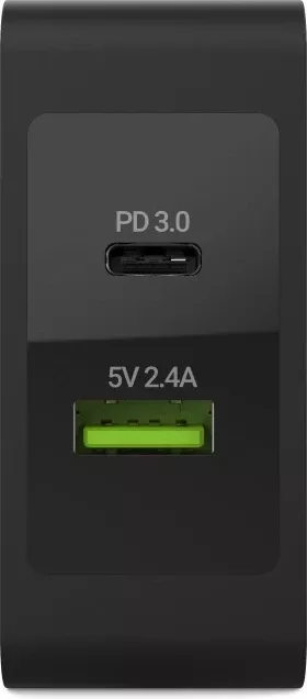 Karikues 1x USB-C 45W1x kabllo USB + USB-C