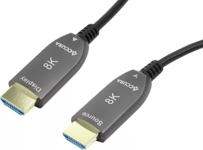 Kabllo HDMI Accura Premium 2.1, 8K 60Hz, e zezë