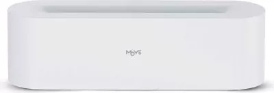 Diffuzor aromash Moye Oval Mist, ultrasonik me LED efekt flake, USB-C, i bardhë