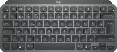 Tastierë Logitech MX Keys Mini for Business, kompakte, wireless, gri