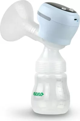 Pompë gjiri elektronike neno NENO ANGELO, 180 ml, Blu