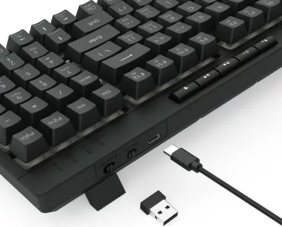 Tastierë gaming Redragon Shiva 98 Pro K515-Pro, RGB, wireless/wired, black