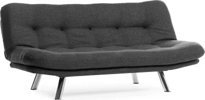 Divan-krevat 3 vendësh, Atelier del Sofa, Misa Small, ngjyrë gri e errët