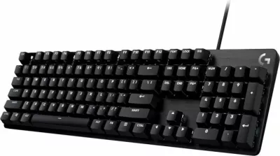 Tastierë mekanike gaming Logitech G413, USB, US International layout, ndriçim LED i bardhë, e zezë