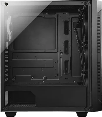 Kasë Chieftec Hunter GS-01B-OP, midi tower, xham i temperuar, RGB, e zezë