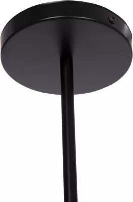 Llambë tavani varëse LIGHTY, 4 drita, metal i zi, FH7405.11, 57x5x52cm