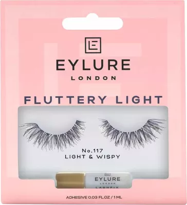 Qerpikë artificial për femra Eylure Fluttery Light No. 117, 1 copë