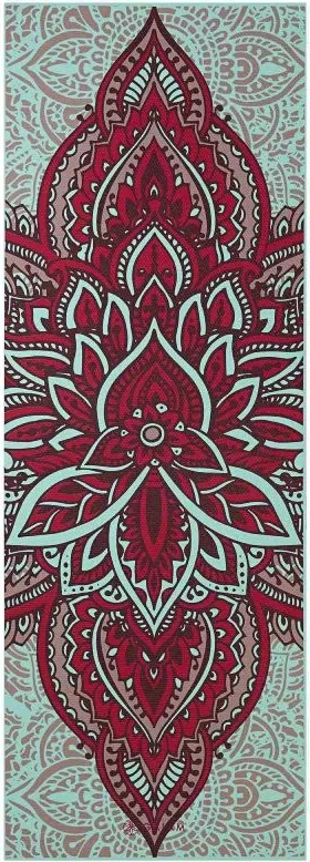 Tapet yoga Gaiam për femra dhe meshkuj, i kuq