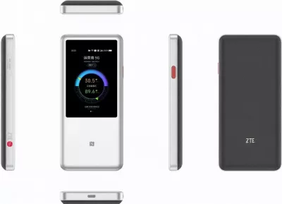 Router ZTE U60, Wi-Fi 5, NanoSIM, i bardhë