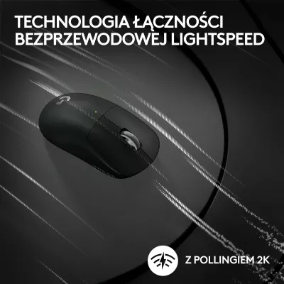 Maus Logitech G PRO X SuperLight 2 910-006630, Wireless LIGHTSPEED, HERO 2, 32000 DPI, 60 g, i zi