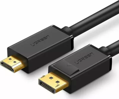 Kabllo DisplayPort në HDMI Ugreen 10202 2m 4K e zezë