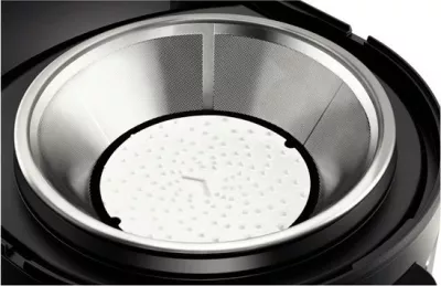 Shtrydhëse lëngjesh Bosch MES4000, 3 L, 1000 W, e zezë, gri, çelik inox