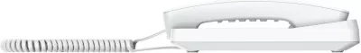 Telefon analog Gigaset DESK 200, dorëzë me kabllo, 10 numra, Bardhë
