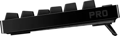 Tastierë gaming mekanike Logitech G Pro TKL, USB me kabllo, GX Blue clicky, US INT'L layout, e zezë