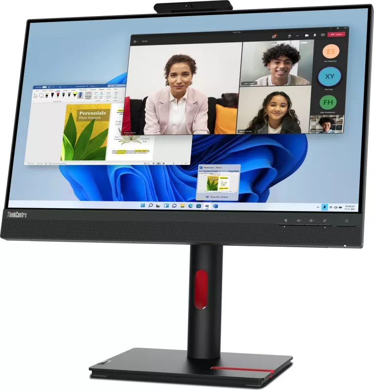 Monitor Lenovo ThinkCentre Tiny-In-One 24, 60.5 cm (23.8"), 1920 x 1080 pixels, Full HD, LED, 6 ms, E zezë