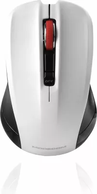 Maus Modecom MC-WM9.1 (M-MC-0WM9.1-200) 1600 DPI wireless USB bardhë/zi