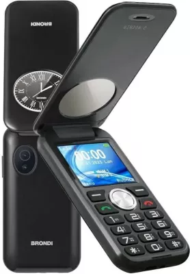 Celular Brondi Window 2, Dual SIM, Black