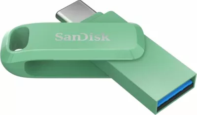 USB memorje SanDisk Ultra Dual Drive Go SDDDC3-256G-G46AG 256GB USB-C/USB-A USB 3.2 Gen 1, e gjelbër