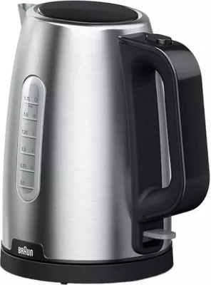 Çajnik elektrik Braun WK 1500, 1.7L, 2200W, inox, i zi
