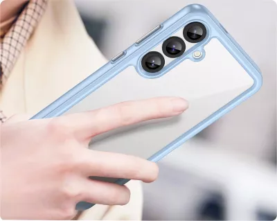 Mbështjellës Hurtel Outer Space për Samsung Galaxy A36, TPU/PC, Kaltër