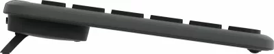 Tastierë Logitech 920-012451, full-size, pa tela, Bluetooth + RF, QWERTZ, graphite