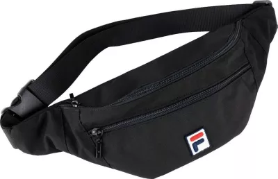 Çantë beli Fila Bissau FBU0010-80009, 33 x 12 x 9 cm, kanavacë e veshur, e zezë