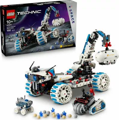 Set ndërtimi LEGO Technic 42211 Lunar Outpost, 1082 pjesë, shumëngjyrësh