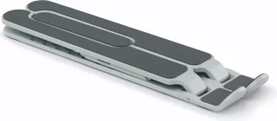 Mbajtëse portabile laptopi Dicota, 7 pozicione, alumini/silikon, e zezë/argjendtë