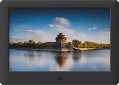 Kornizë digjitale Braun DigiFrame 81 Slim 8 inç IPS, e zezë