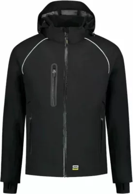 Jakne për meshkuj Tricorp Tech Shell, e zezë [Madhësia: 5XL]