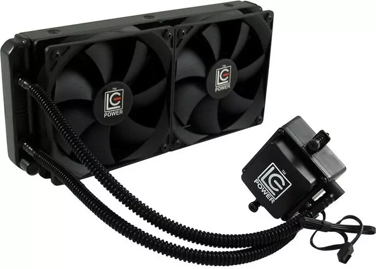 Ftohës me lëng all-in-one LC-Power LC-CC-240-LICO, 240mm, i zi