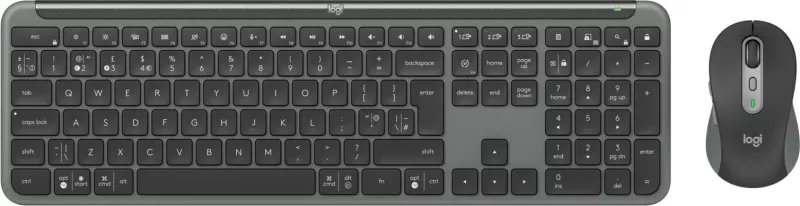Tastierë me maus Logitech 920-012511, wireless, Bluetooth, QWERTY, graphite