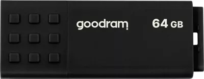 Pendrive GoodRam UME3 64GB USB 3.2 Gen 1, e zezë