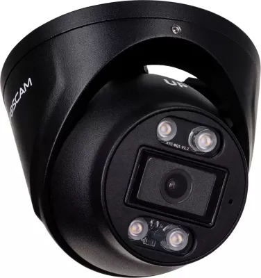 Kamera IP POE FOSCAM T8EP 8MP, e zezë