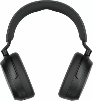 Kufje Sennheiser Momentum 4 pa tela me anulim adaptiv të zhurmës, të zeza